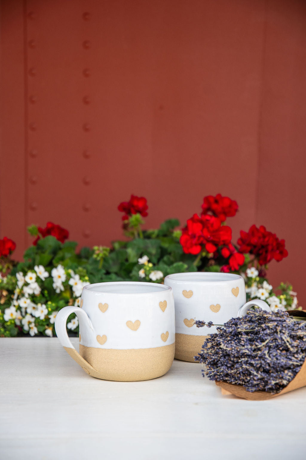 Confetti Heart Mug