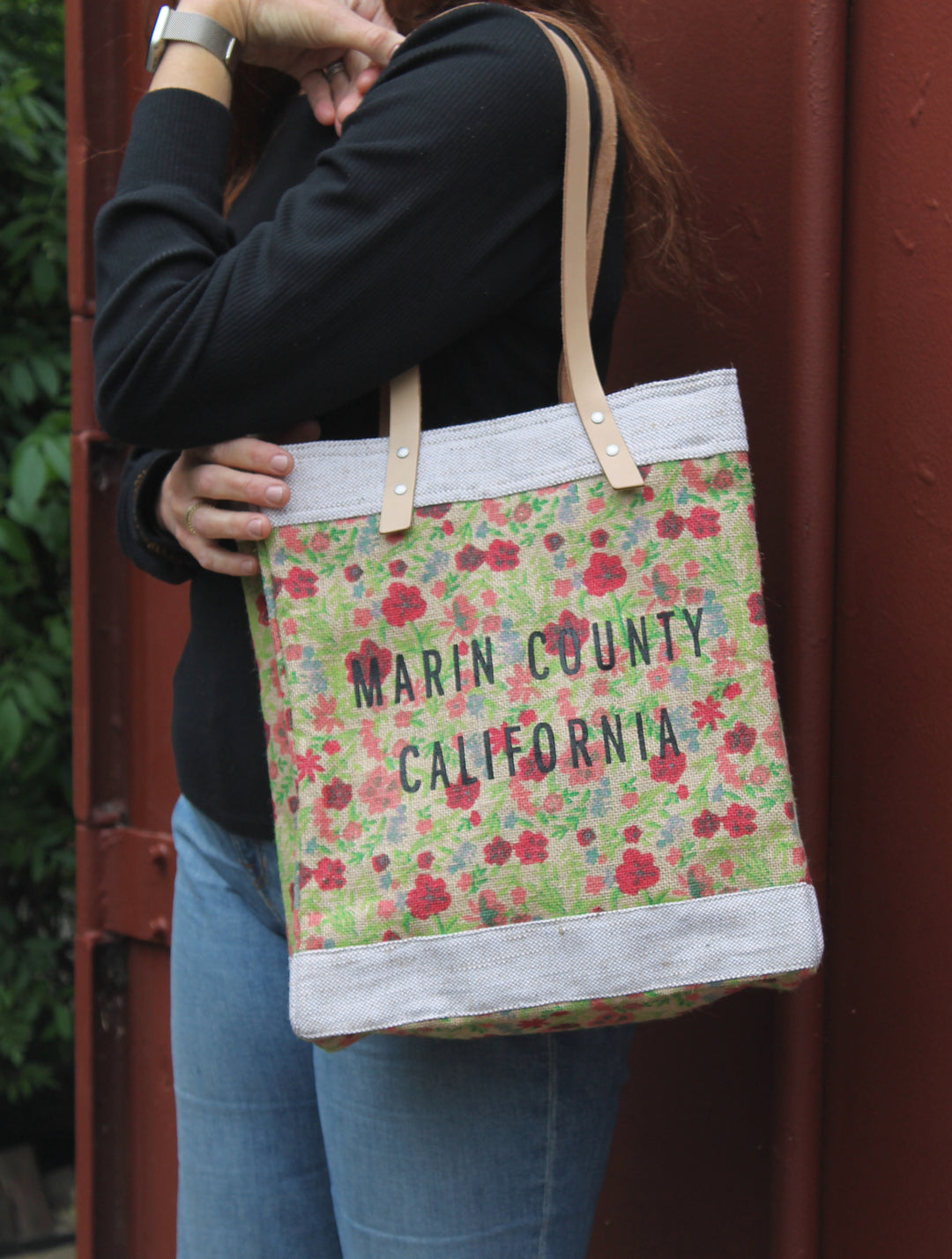 Apolis- Floret Market Tote- Marin County