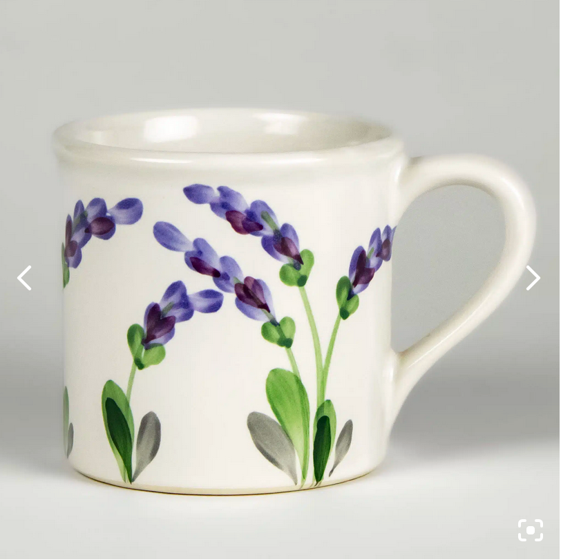 Brookline Cup- Lavender Motif