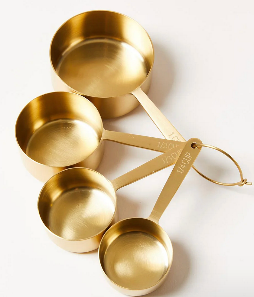 Gold Measuring Cups