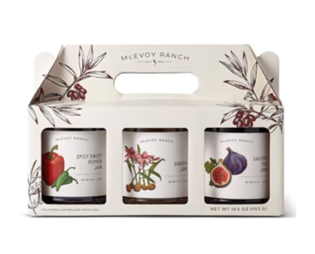 McEvoy Ranch Jam Trio Gift Set