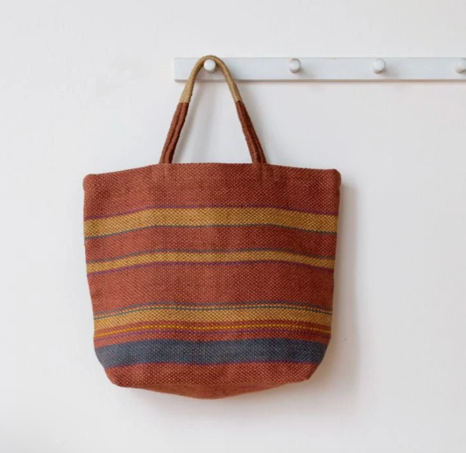 Jute Handled Tote- 3 colors