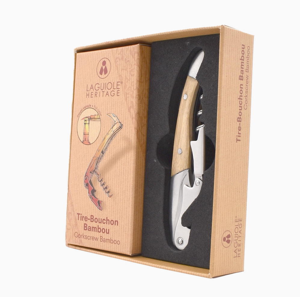Laguiole- Corkscrew Bamboo