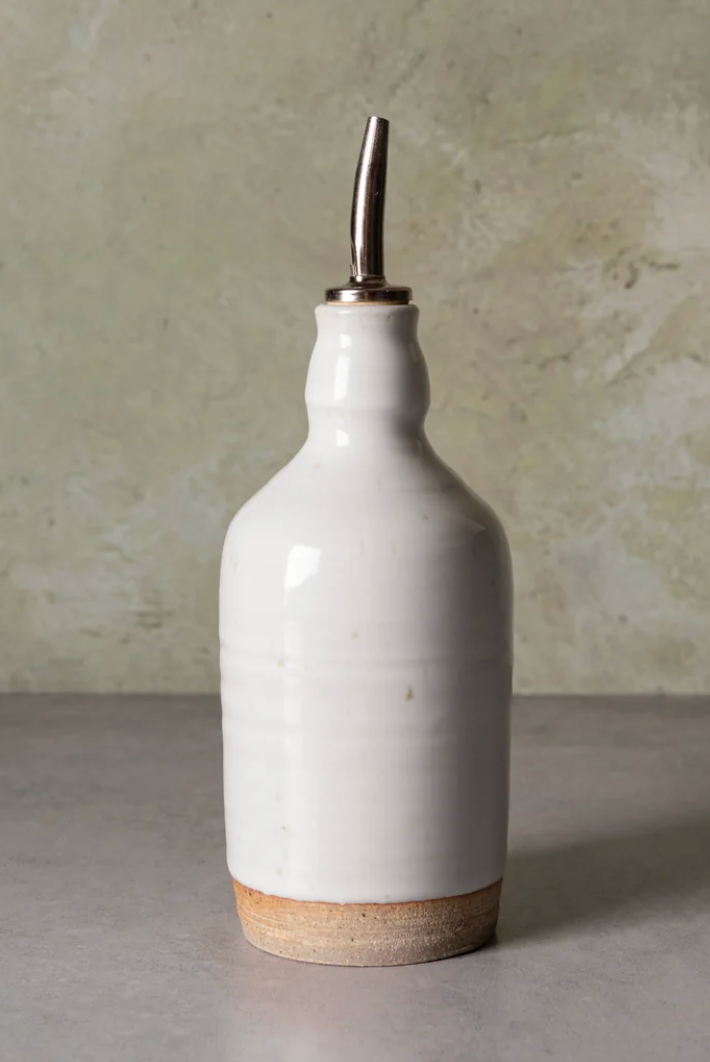 Olive Oil Bottle- Sage Valley Pottery