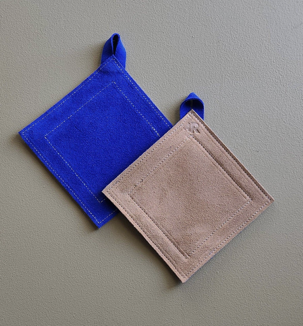 Suede Potholder