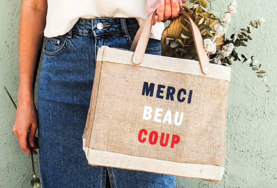 Clare V for Apolis- Merci Beau Coup