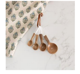 Wood Measuring Spoons Set