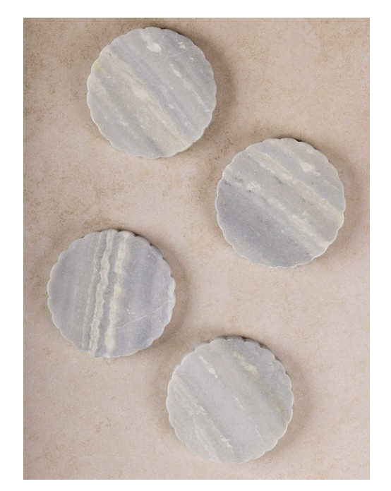 Sierra Marble Coasters- Set of 4