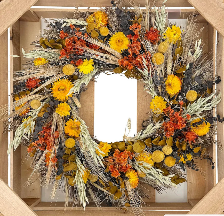 Santa Barbara Harvest Wreath