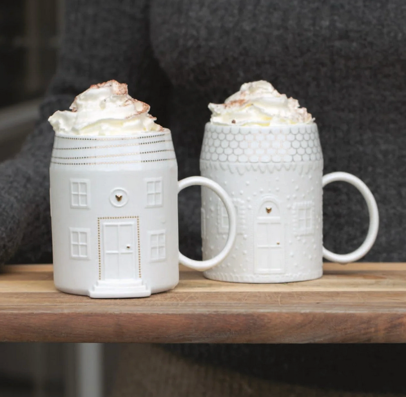 Porcelain Holiday Heat Mug