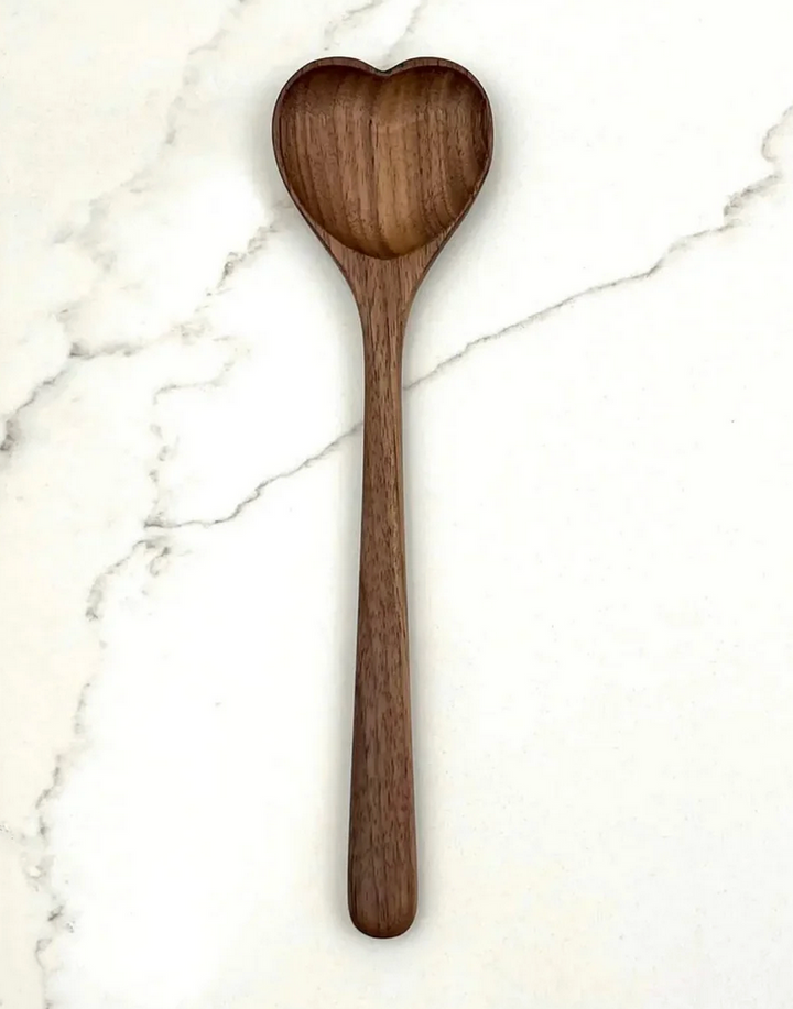 Walnut Heart Spoon- 9.5"