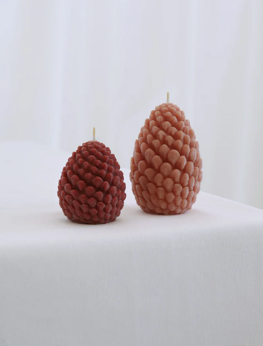 Sculpted Beeswax Candles- assorted