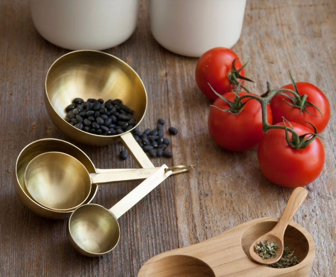 Acadia Measuring Cups- gold