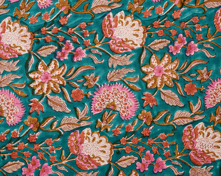Blockprint Linens