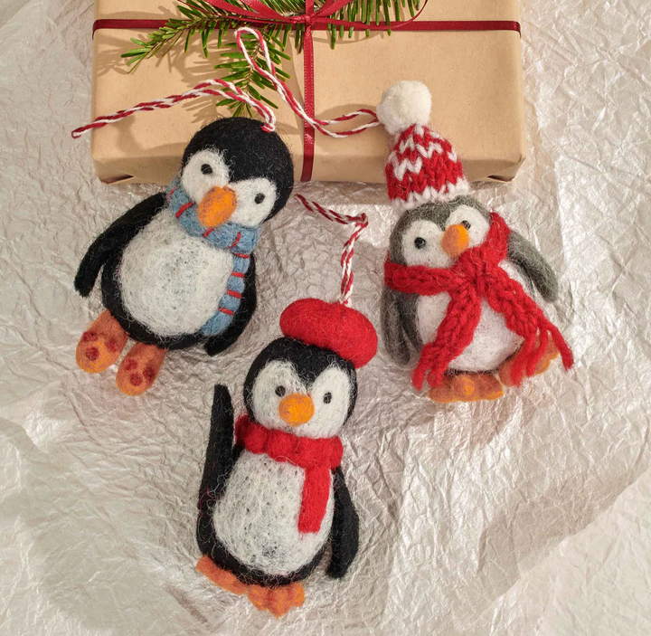 Lilliputian Felted Ornaments