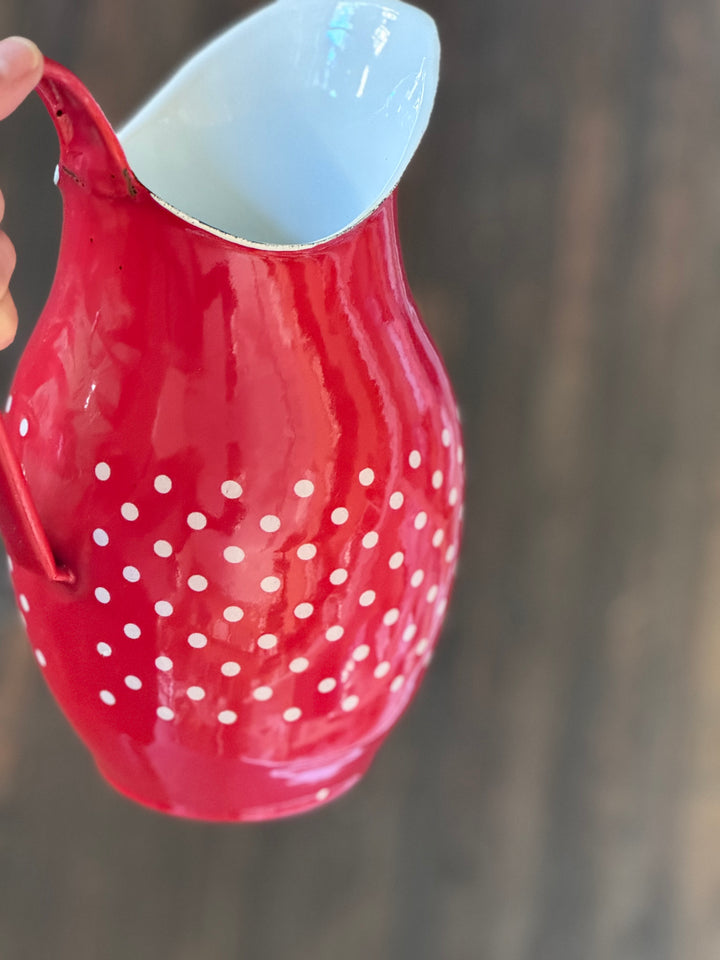 Enamelware Pitchers